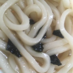 冷凍うどんでさっぱり海苔うどん